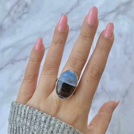 How to keep for Your Statement Blue Opal Ring