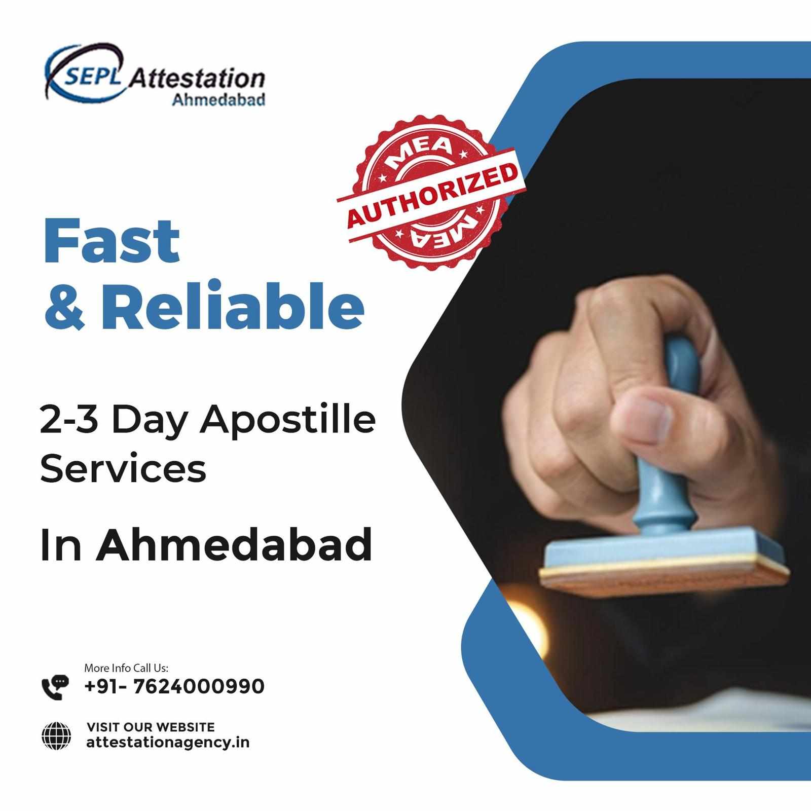 Get MEA Apostille in Ahmedabad