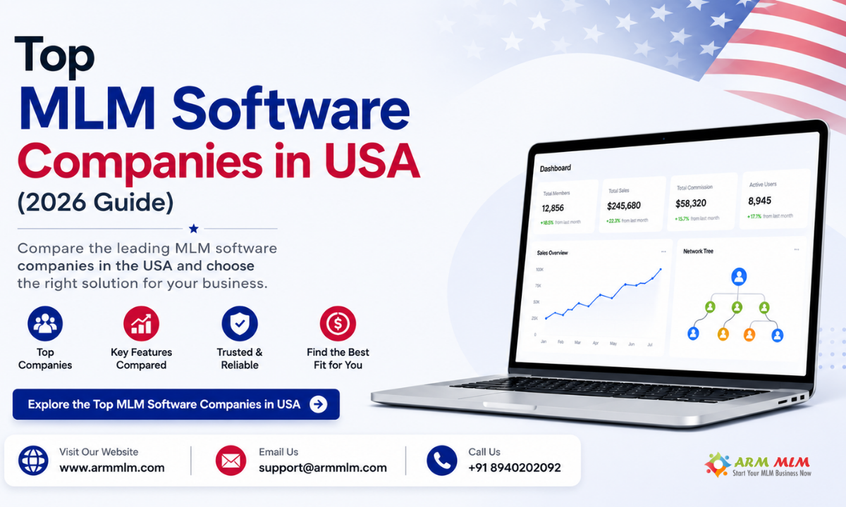 Top MLM Software Companies in USA (2026 Guide)