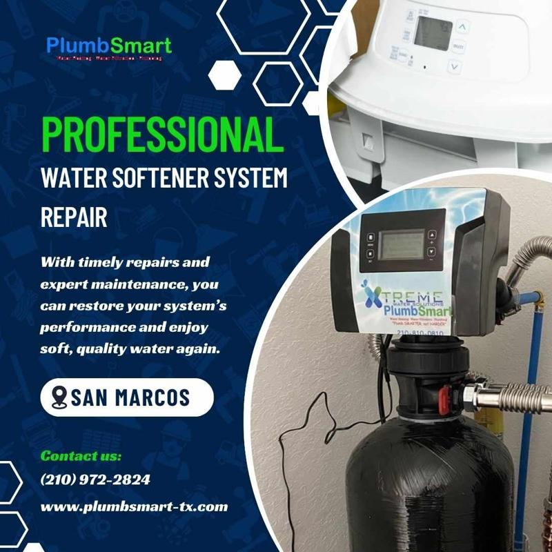Water Softener System Repair In San Marcos