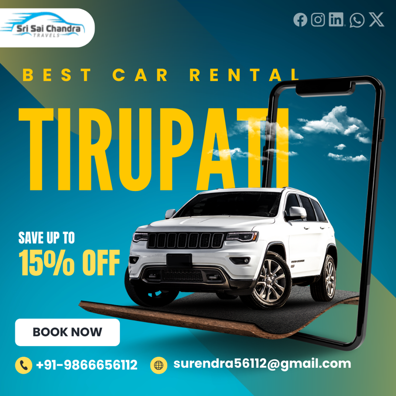 Best Car Rental in Tirupati
