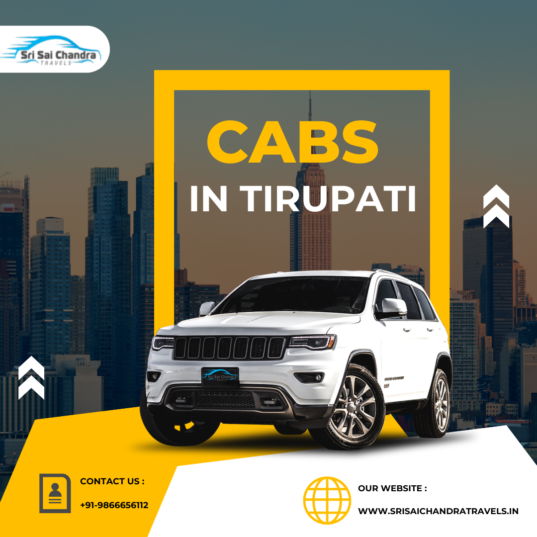 Cabs in Tirupati 24/7 Service Available