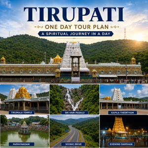 Tirupati One Day Tour Plan – Complete Itinerary Guide