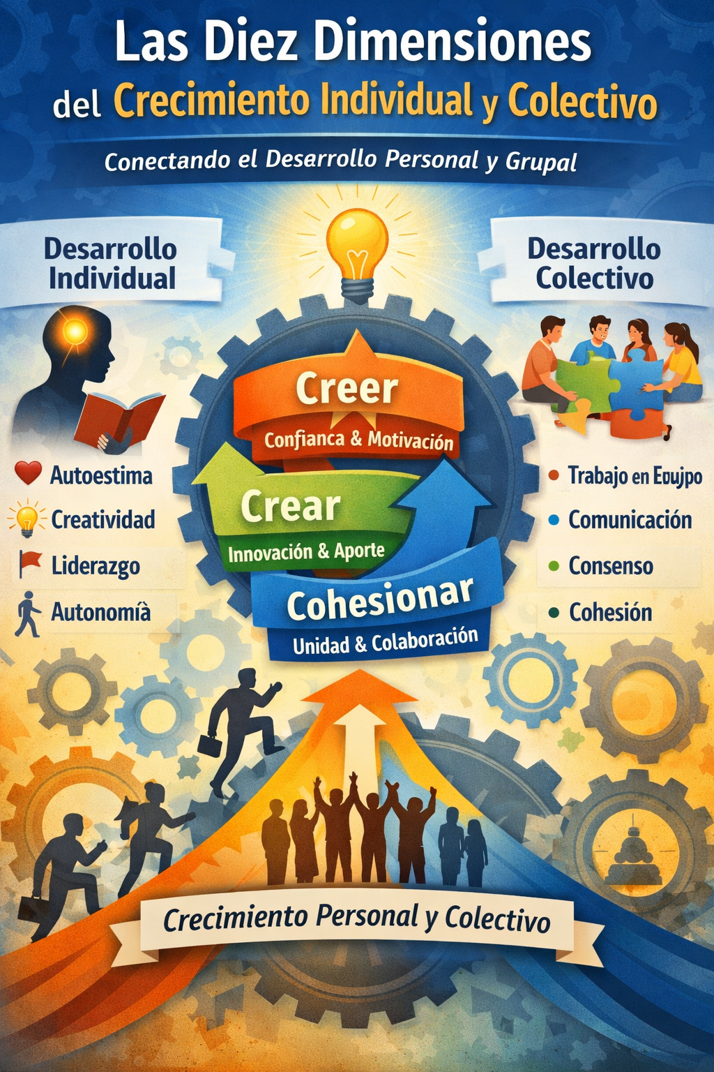 Las diez dimensiones del crecimiento individual y colectivo