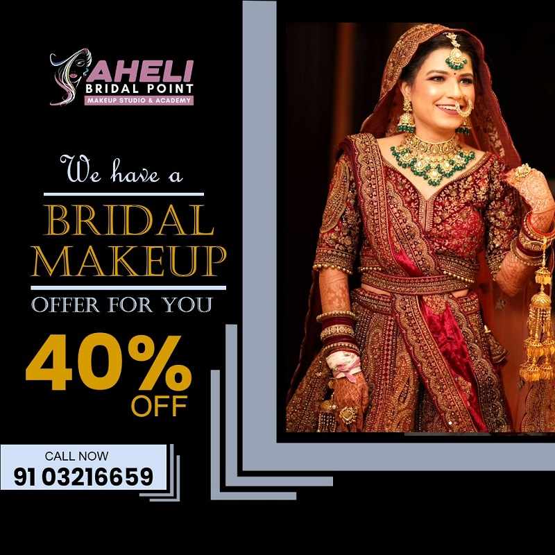 One of the Best Bridal Makeup Artist in Meerut - Saheli Bridal Point