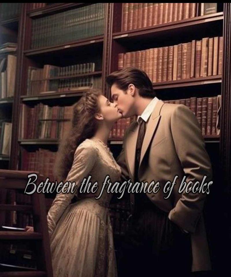 Between the fragrance of books 📚