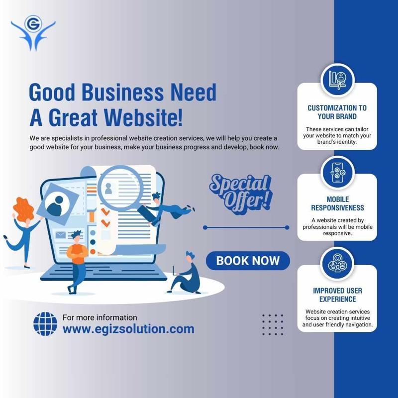 Best Web Designing Services | Website Design Company | Egiz Solution