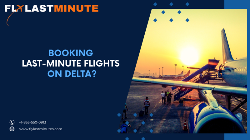 Book Last-Minute flight on Delta