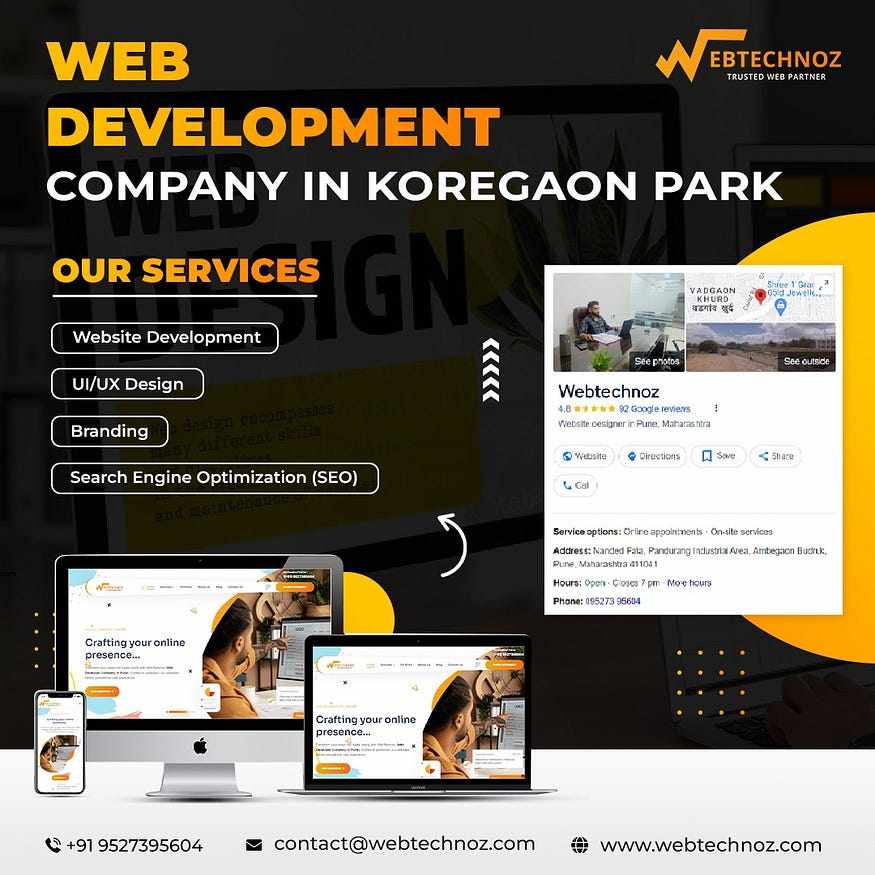 web development company in Koregaon Park