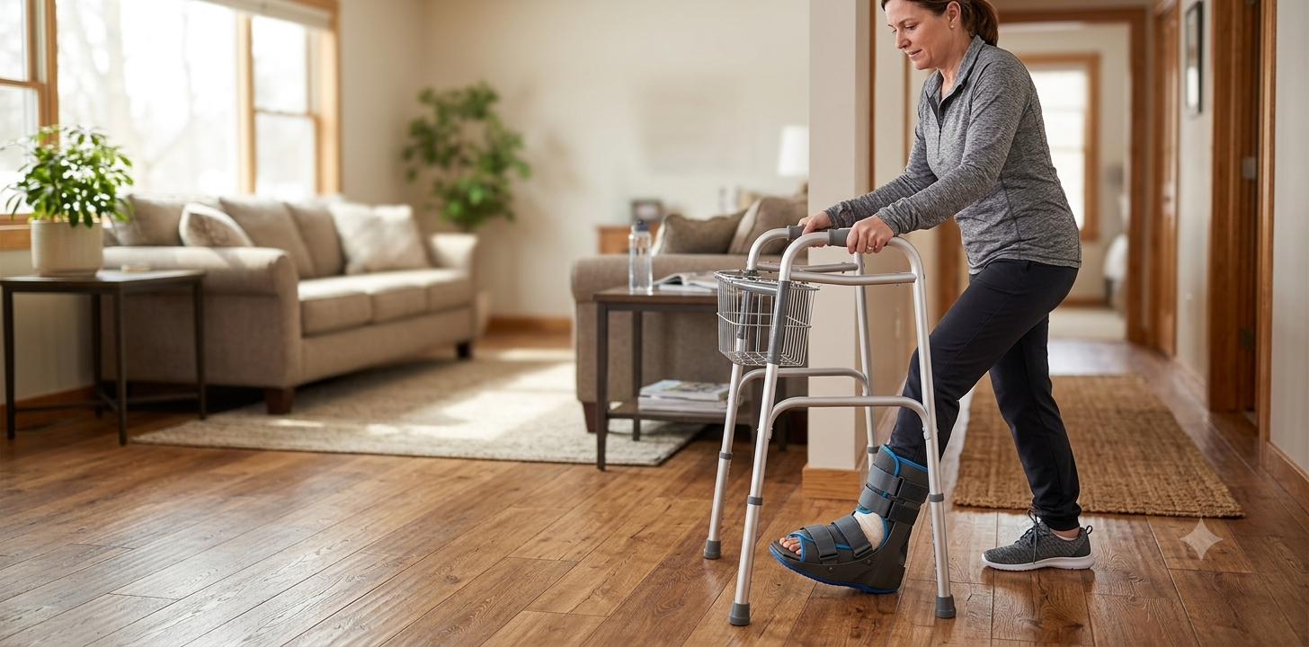 Post Op Shoes for Safe Walking After Foot Surgery