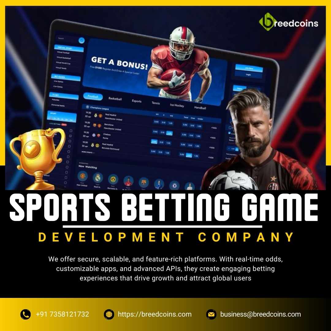 Sports Betting Game Development — Developing Innovative and Secure Betting Platforms