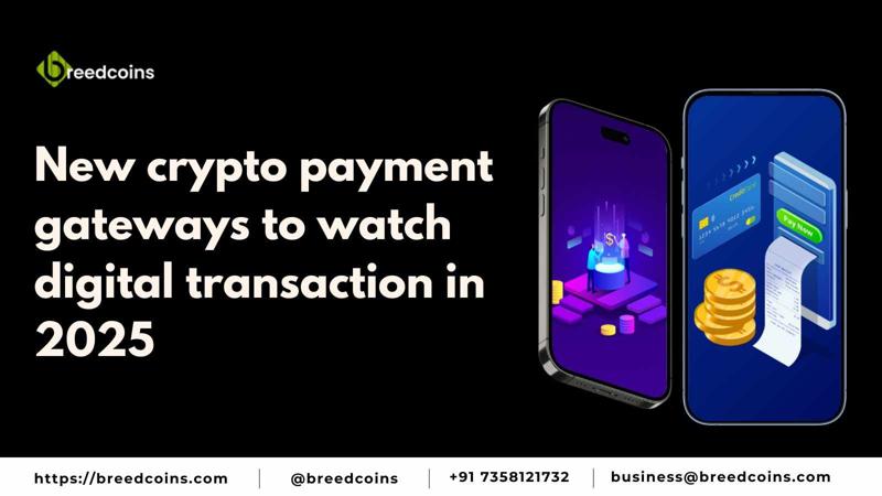 New crypto payment gateways to watch digital transaction in 2025