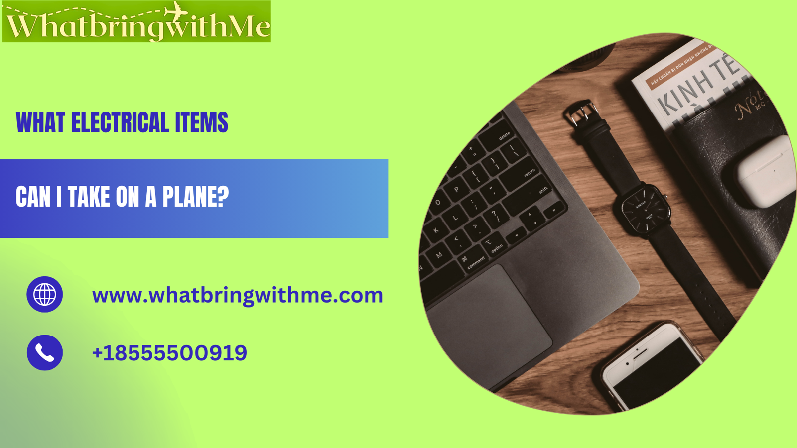 What electrical items can I take on a plane