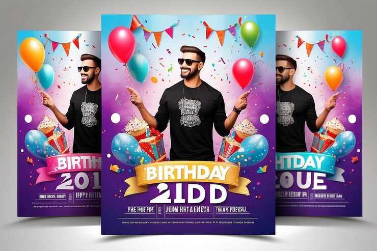 Birthday Flyer Ideas That Turn Simple Event Posters Into Stunning Designs