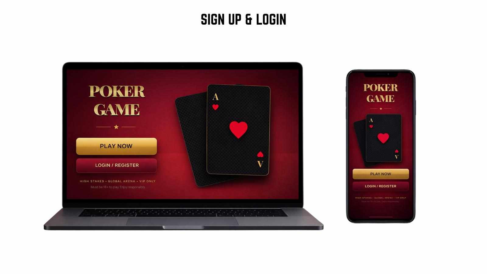 Poker Game - UI/UX