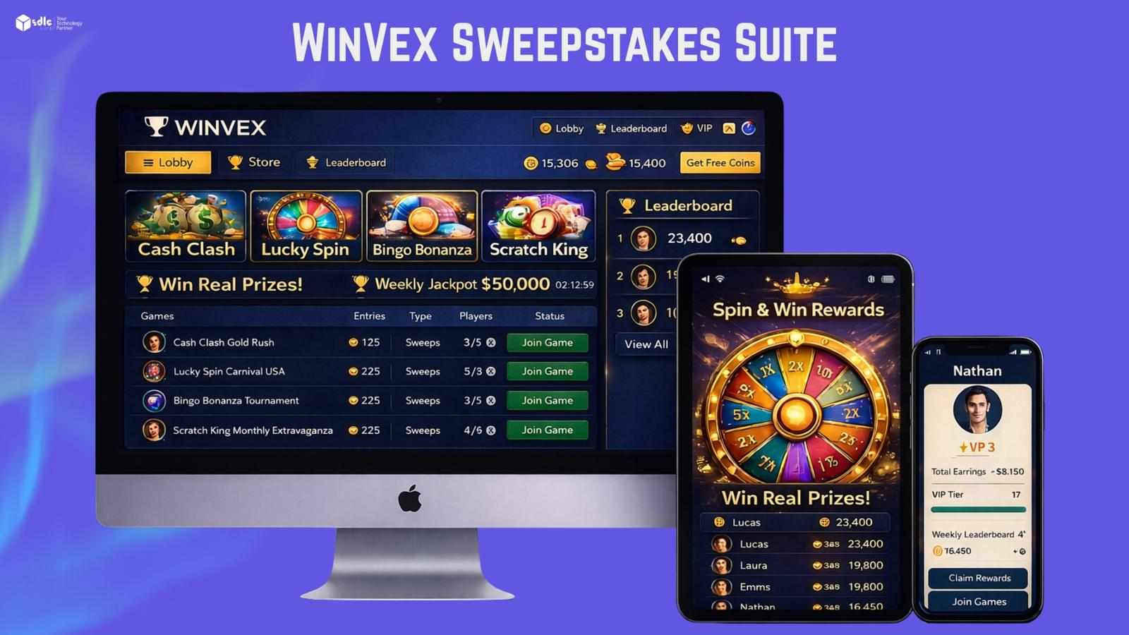 WinVex Sweepstakes Suite