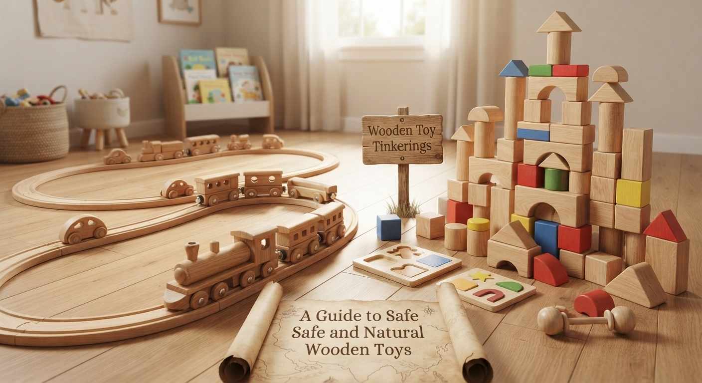 Why Classic Wooden Toy Trains and Large Wooden Blocks Are Essential for Childhood Development