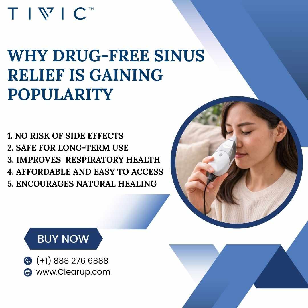 Why Drug-Free Sinus Relief Is Gaining Popularity