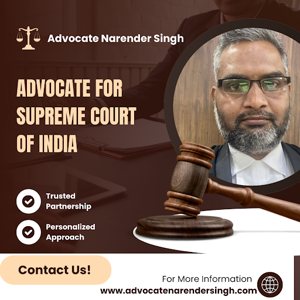 Advocate Narender Singh: Experienced Advocate For Supreme Court of India