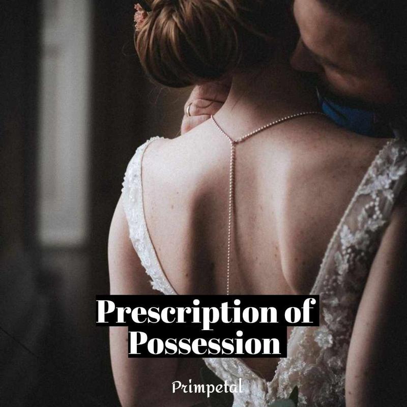 Prescription of possession