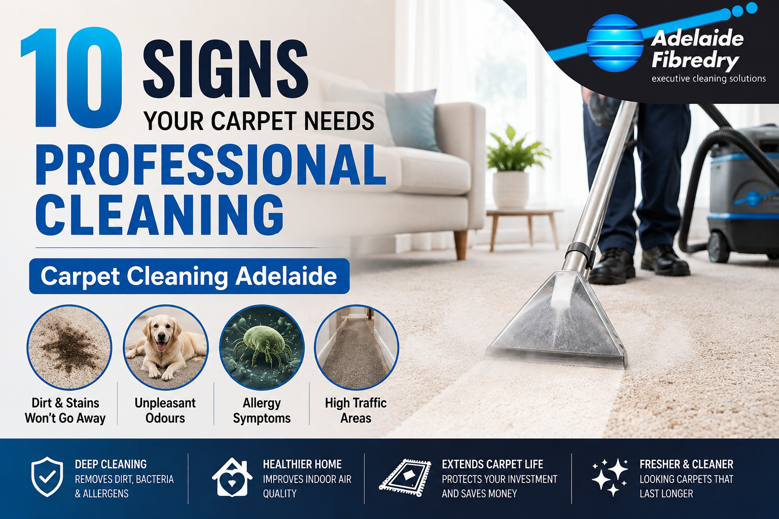 10 Signs Your Carpet Needs Professional Cleaning | Carpet Cleaning Adelaide