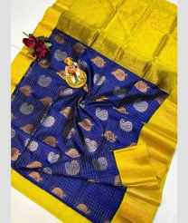 Tripura Silk Sarees With Pochampally Border | Tapathi.com