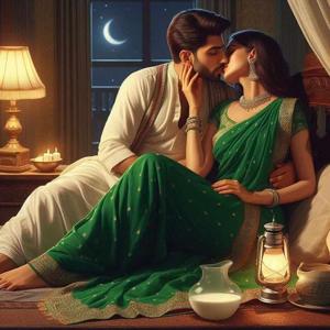 12. Aaj Karva Chauth hai Suhani aaj main tere andar apna saara suhaag utaar dunga 🔥