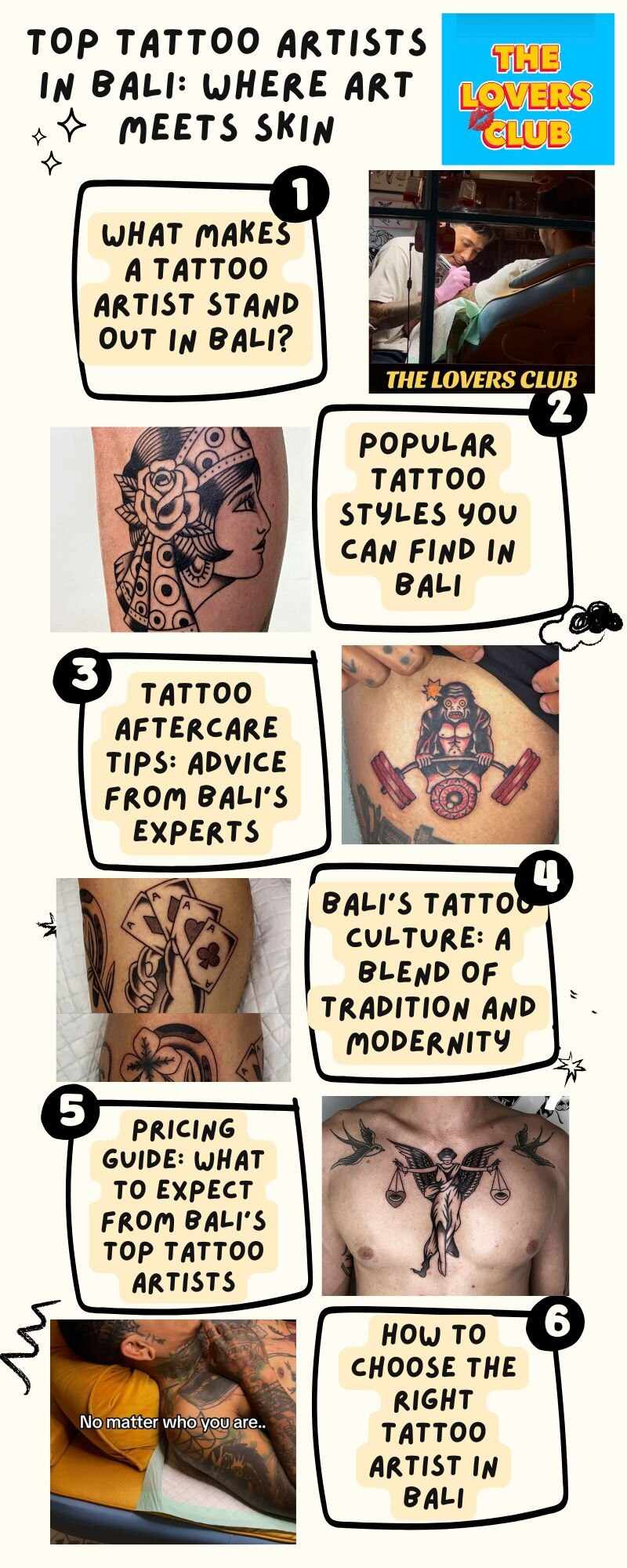Top Tattoo Artists in Bali Where Art Meets Skin