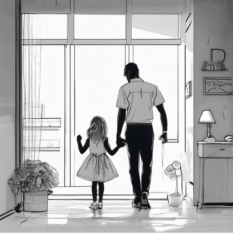 Daughter gets tutored by Daddy