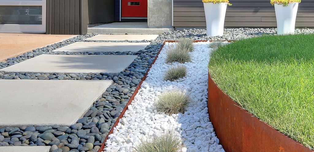 Black Pebble Melbourne for elegant and modern outdoor places