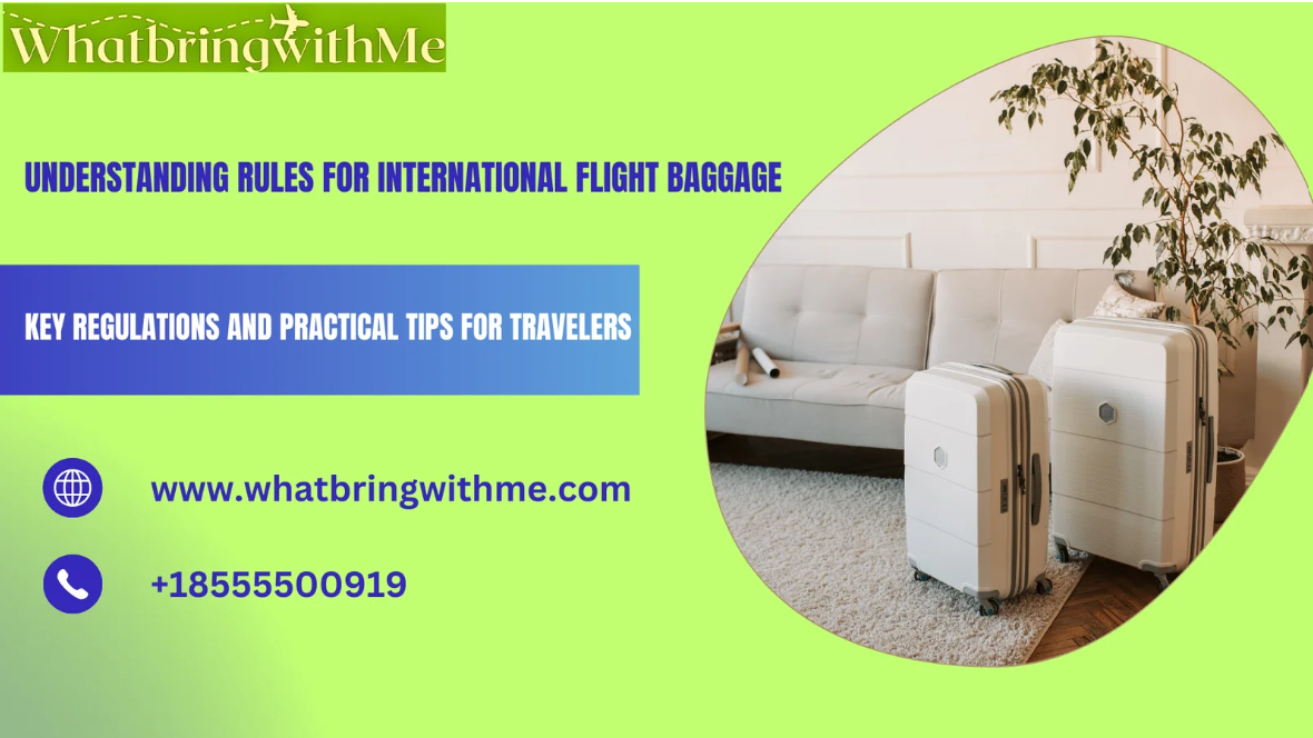 Understanding Rules for International Flight Baggage