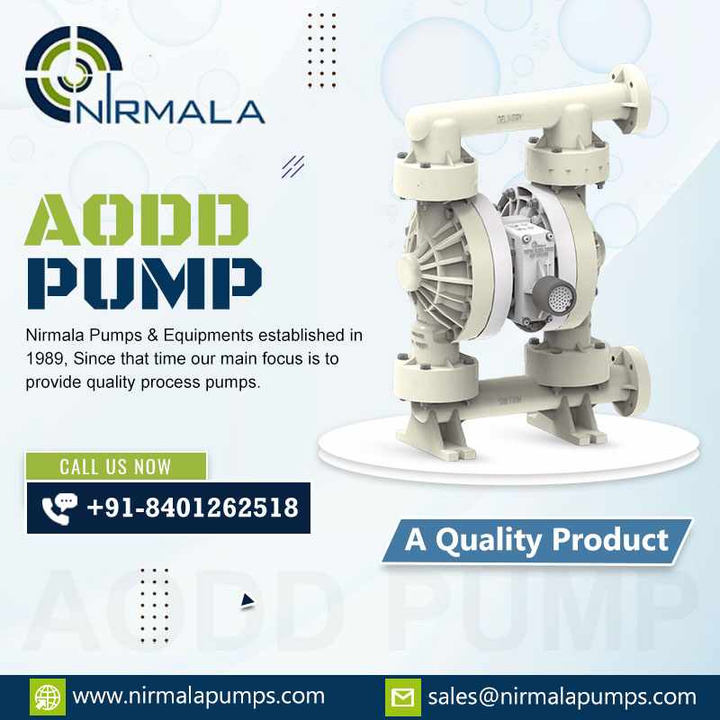AODD Pump Manufacturers in India | Nirmala Pumps