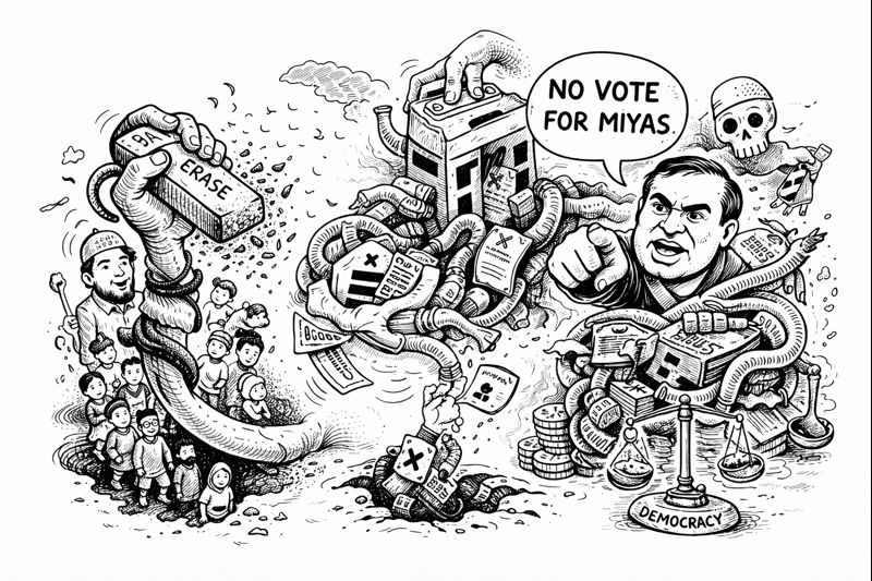 When the State Admits It's Coming for You: Himanta Biswa Sarma and the Weaponisation of Voter Rolls