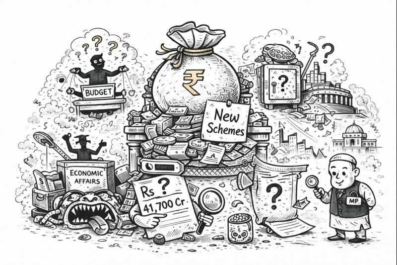 The Rs 41,700 Crore Question: When Budget Allocations Have No Names