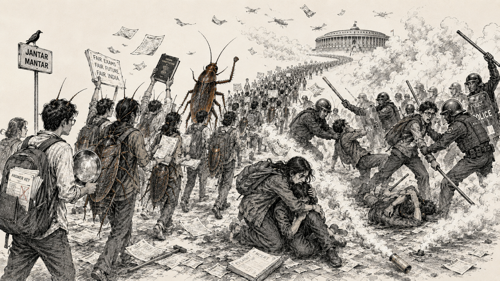 The Cockroaches Came Together