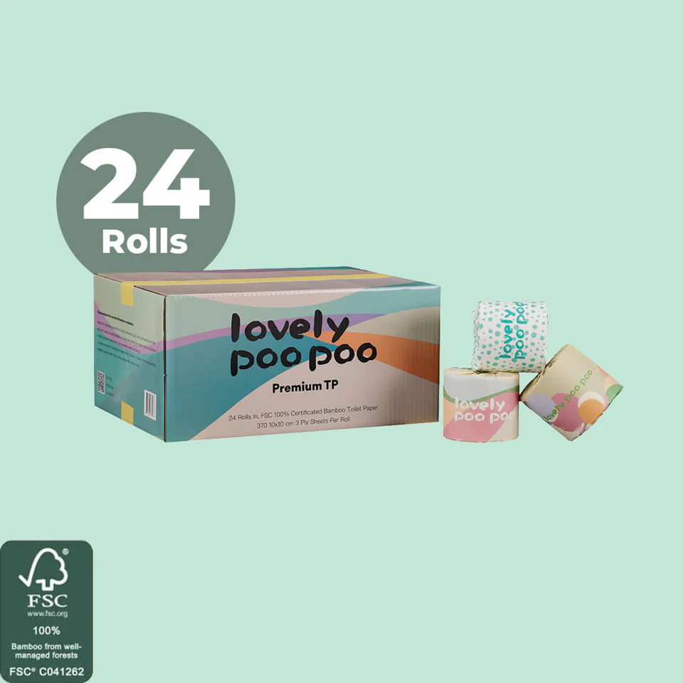 Eco-Friendly & Convenient: 24 Rolls or 48 Rolls of Toilet Paper for Sustainable Living