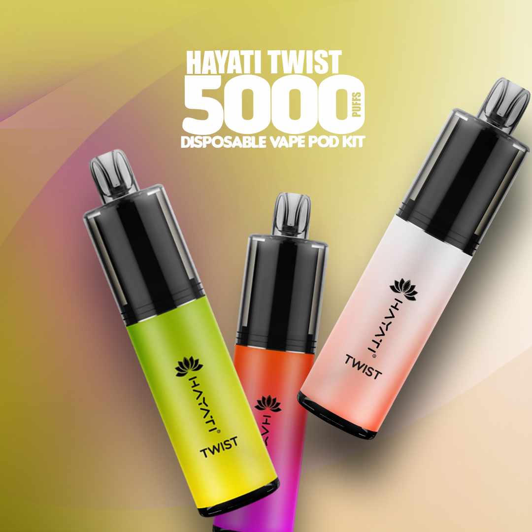 Hayati Twist 5000 Puffs Disposable Vape: A Vaping Revolution