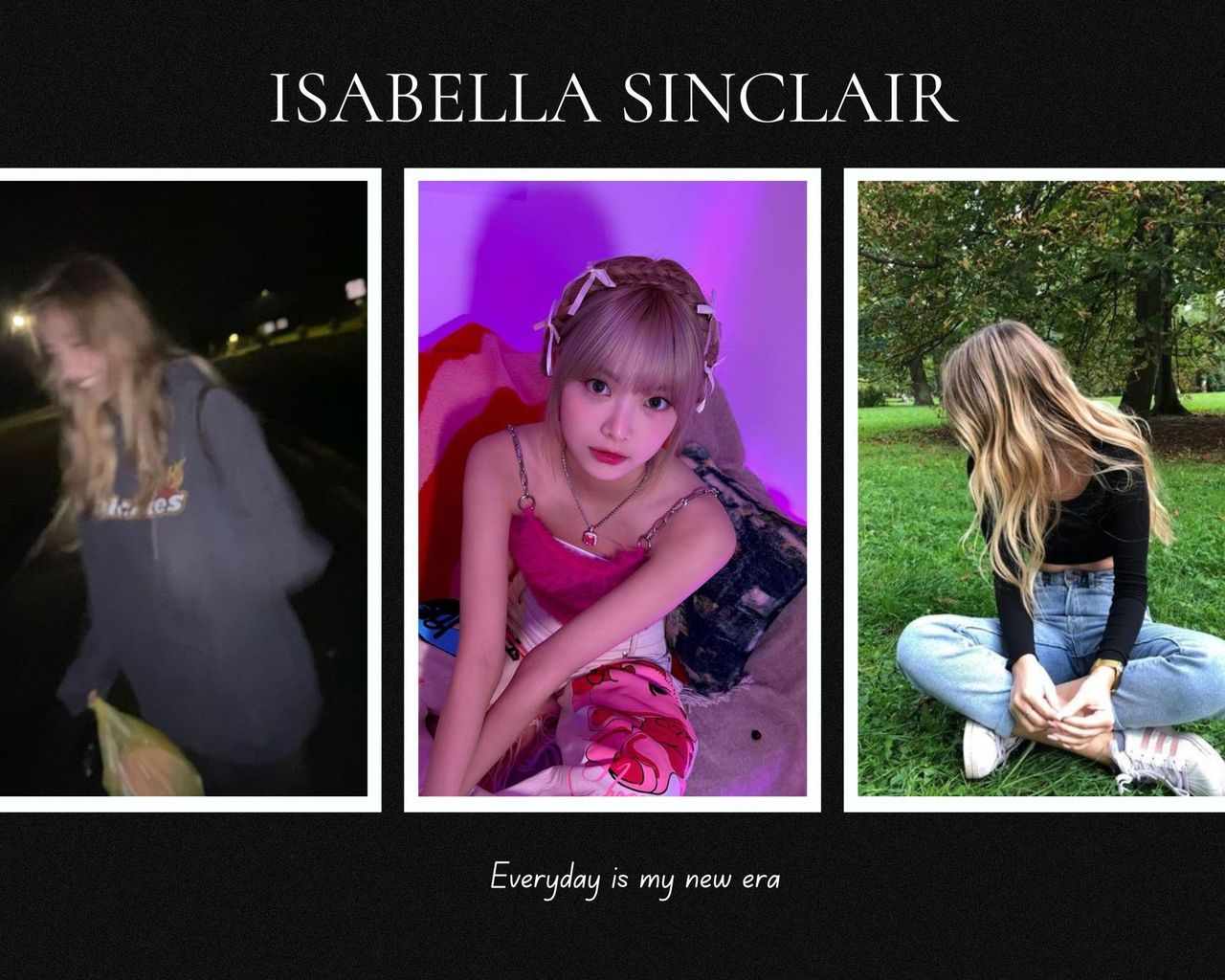 She herself is very chill and extrovert girl