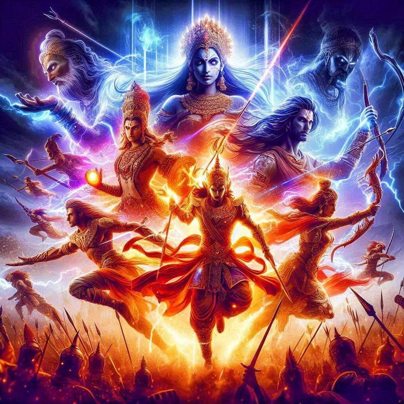 Epic Rebirth: The Mahabharata's Second Chance (Universe1-Generation1)