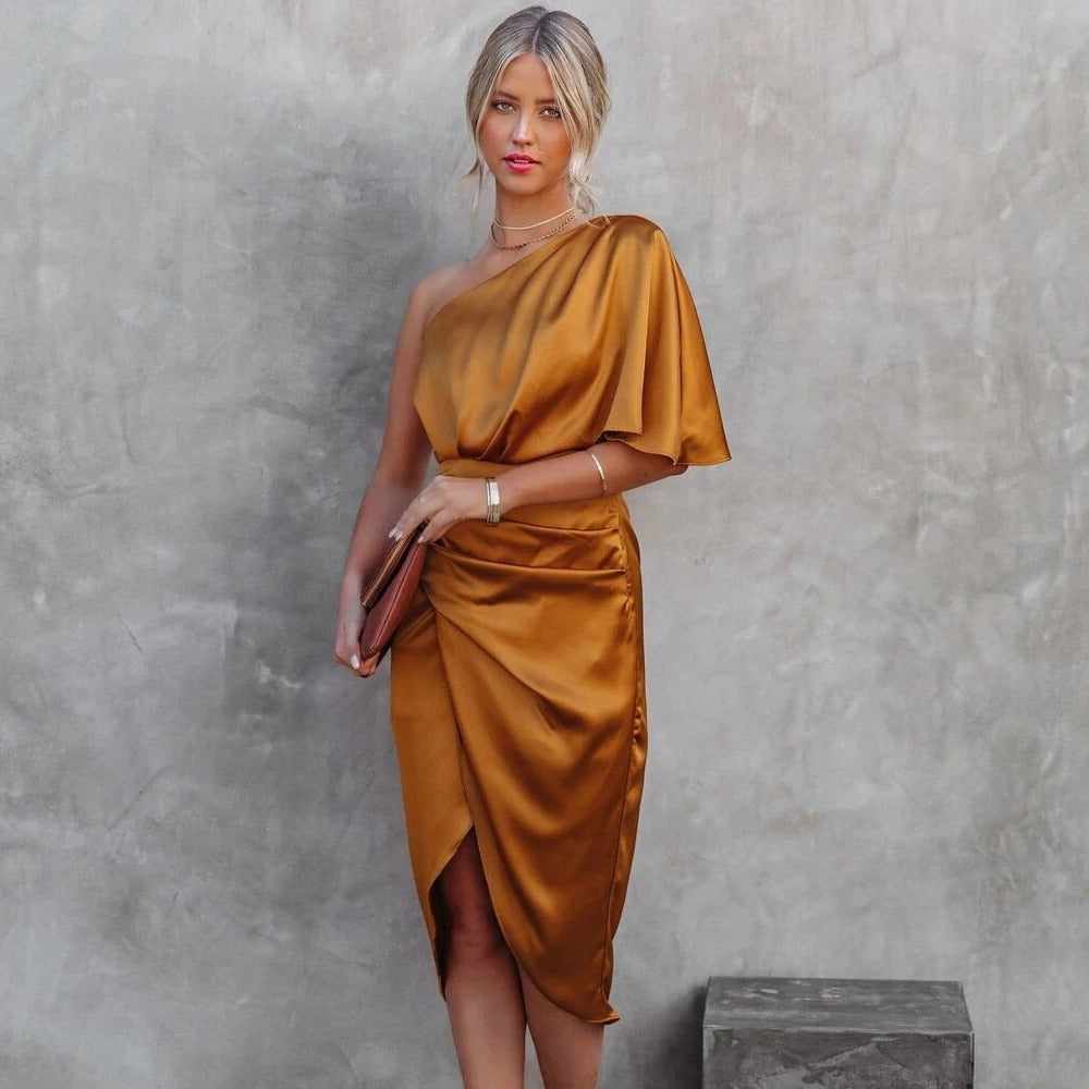 Robe en satin | duchesse-satin.com