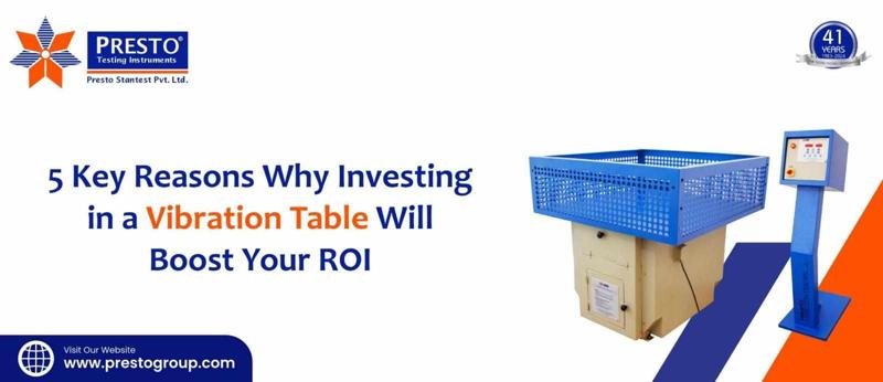 Vibration Table Cost: Factors Affecting Price & Investment Benefits