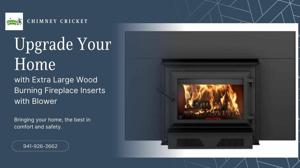 Upgrade Your Home with Extra Large Wood Burning Fireplace Inserts with Blower