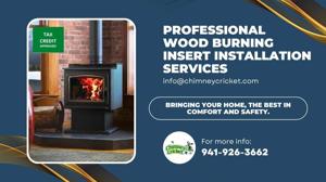 Professional Wood Burning Insert Installation Services