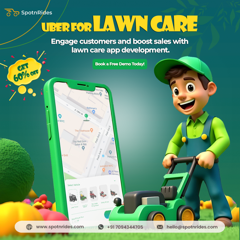 Uber For Lawn Care App Development