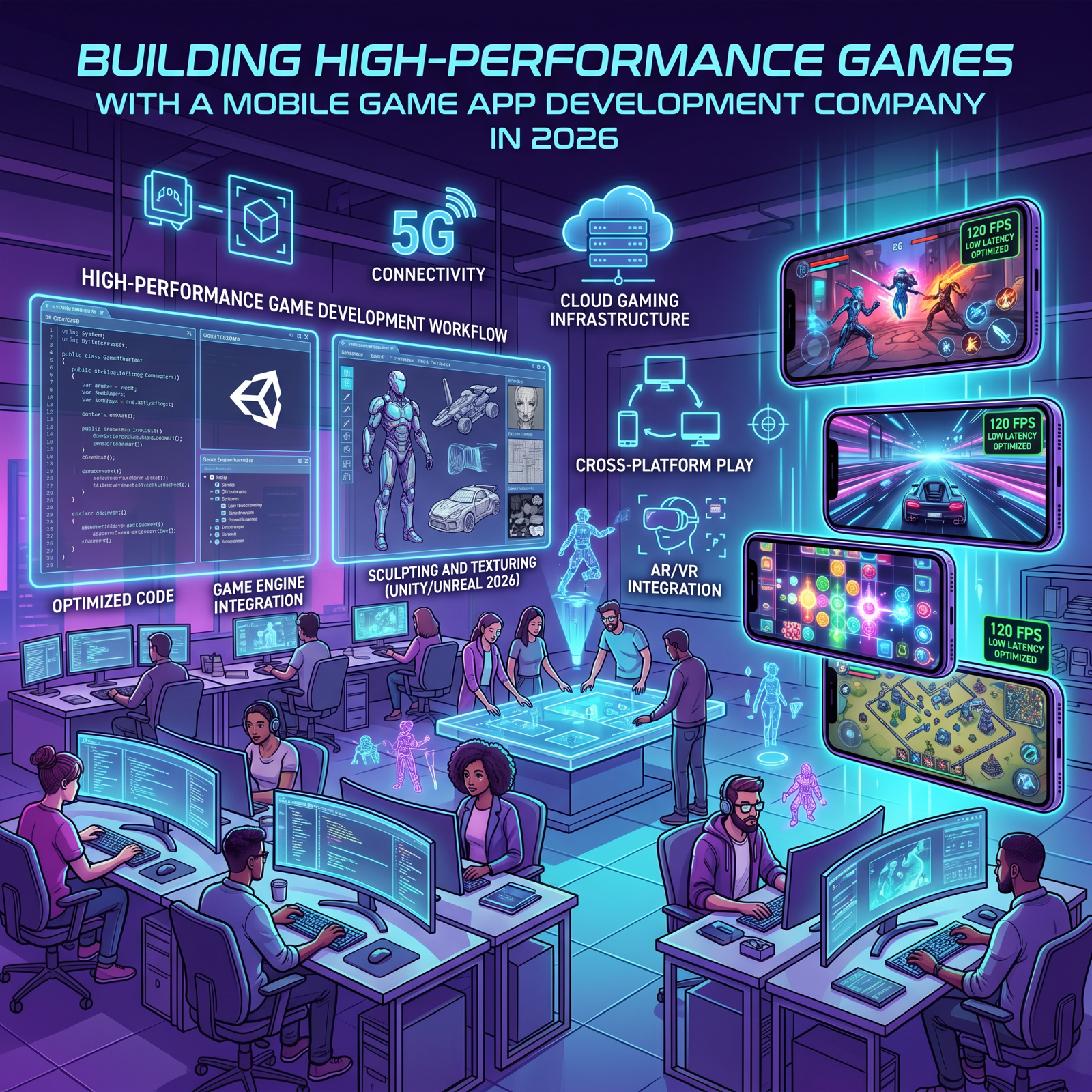 Building High-Performance Games with a Mobile Game App Development Company in 2026