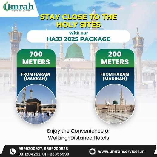 Hajj Tour Package 2025 - Your Journey of a Lifetime with Superb Umrah