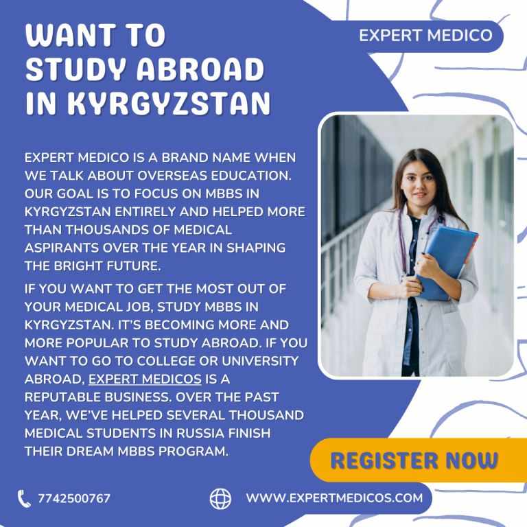 Study MBBS in kyrgyzstan For Indian Students