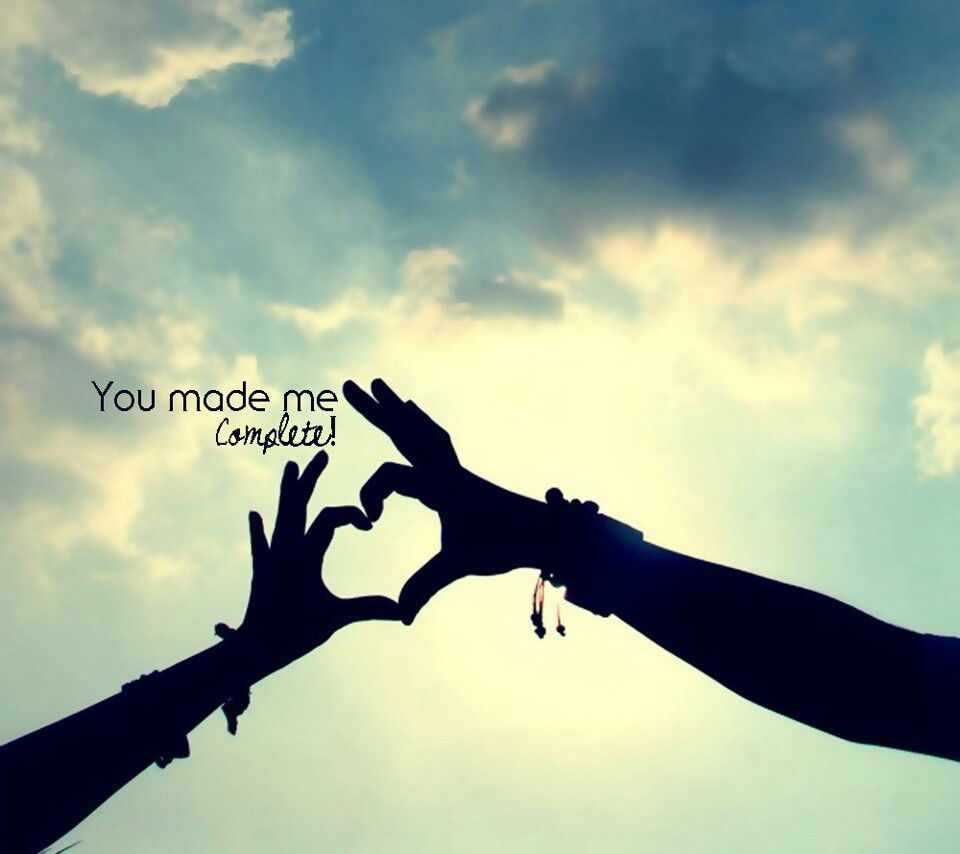 You made me♡