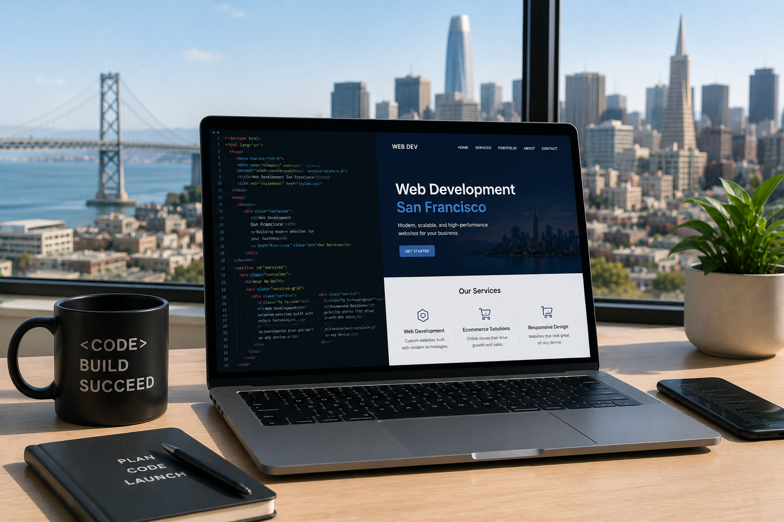 Web Development San Francisco: Building Reliable Websites for Modern Businesses