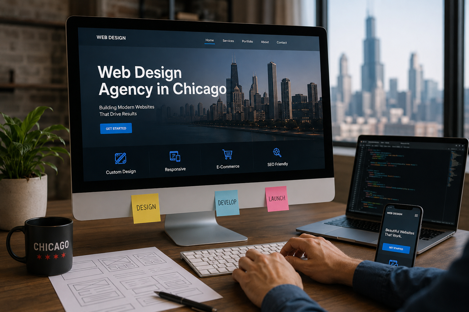 Web Design Agency in Chicago: Creating Websites That Support Business Growth